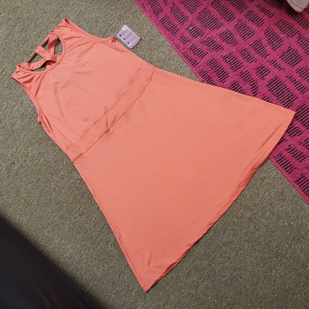 - Silver Bait Peach Stretch Dress size M